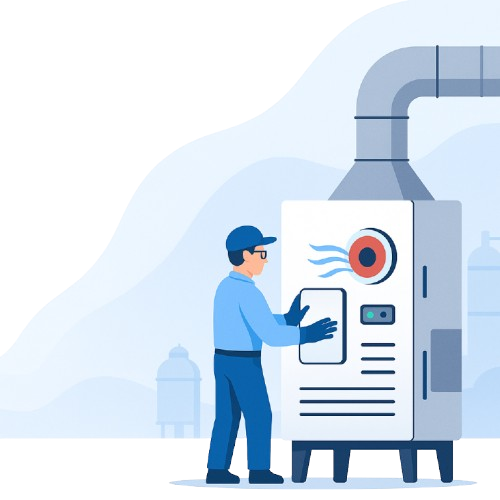 Industrial air purification system